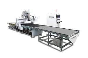 High precision nesting cnc woodworking machine
